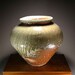 Shigaraki, anagama, ten-day anagama wood firing, with natural ash deposits Iga large pot. igaootsubo-02