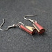 Recycled Skateboard Earrings