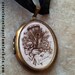 Perfume Locket Pendant - Victorian Steampunk 'Love Bouquet'