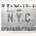 New York Photos - New York City In SIlver Chrome Stainless Steel, New York City - 11 X 14 Inch Print - Art - Wall Art - Wall Decor