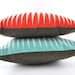 Coral Circus Triangles Cushion - pillow