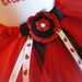 Red Ladybug Tutu Set. Red Sparkle. Customize any way you'd like.