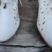 Reserved for Vivian--- Super Cute 80's Pixie Ankle Boots w/ Geometric Cut Outs