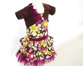 Girls Dress Sewing Pattern, INSTANT DOWNLOAD, pdf sewing pattern, Holiday Dress with Shrug