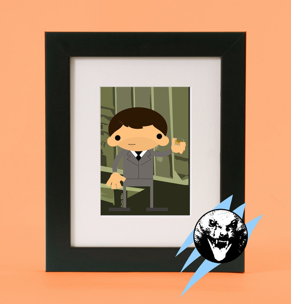 Don Draper - Mad Men : Original Illustration - Giclee Print