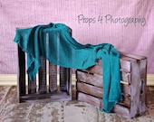 NEWBORN Photography Prop Crates.  Lilac on Dark Brown Stain