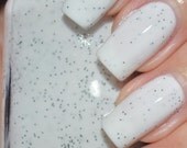 Cookies and Cream Black and White Nail Polish 15ml (.5oz)