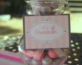 Fancy Labels for dessert tables, candy buffet, Printable PDF file in color of choice Il_170x135