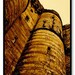 iphone 4 case 4s "looking up" photography france brown black tan architecture building travel