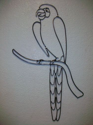 Macaw Parrot Wall Art