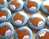 Lil' Nona 1 inch pin