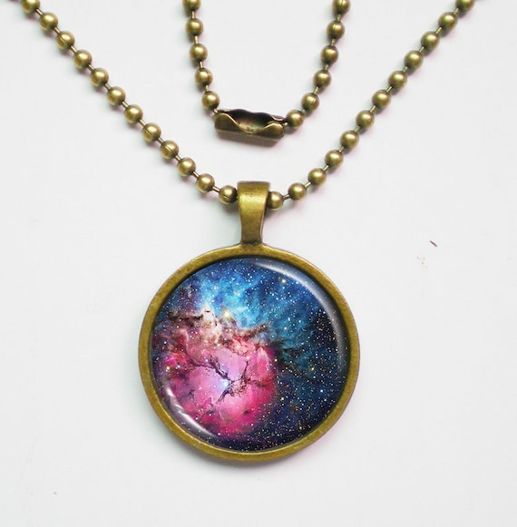 Nebula Necklace - Constellation, Trifid Nebula, M20 - Galaxy Series