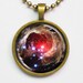 Galaxy Photo Necklace - Variable Star V838 Monocerotis - Galaxy Series