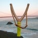 Neon Yellow & Natural Slingshot