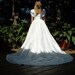 Wedding Dress in Satin White with tulip short sleeve