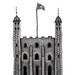 The Tower of London - 8" x 10" Mounted Print