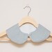 Peter Pan Collar  - Detachable Peter Pan Faux Collar in grey/gray