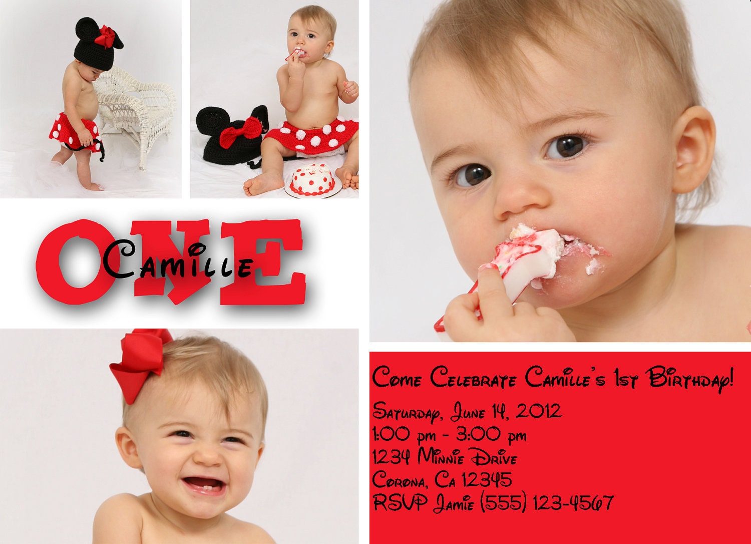 Photo Custom Digital Birthday Party Invitation Il_170x135