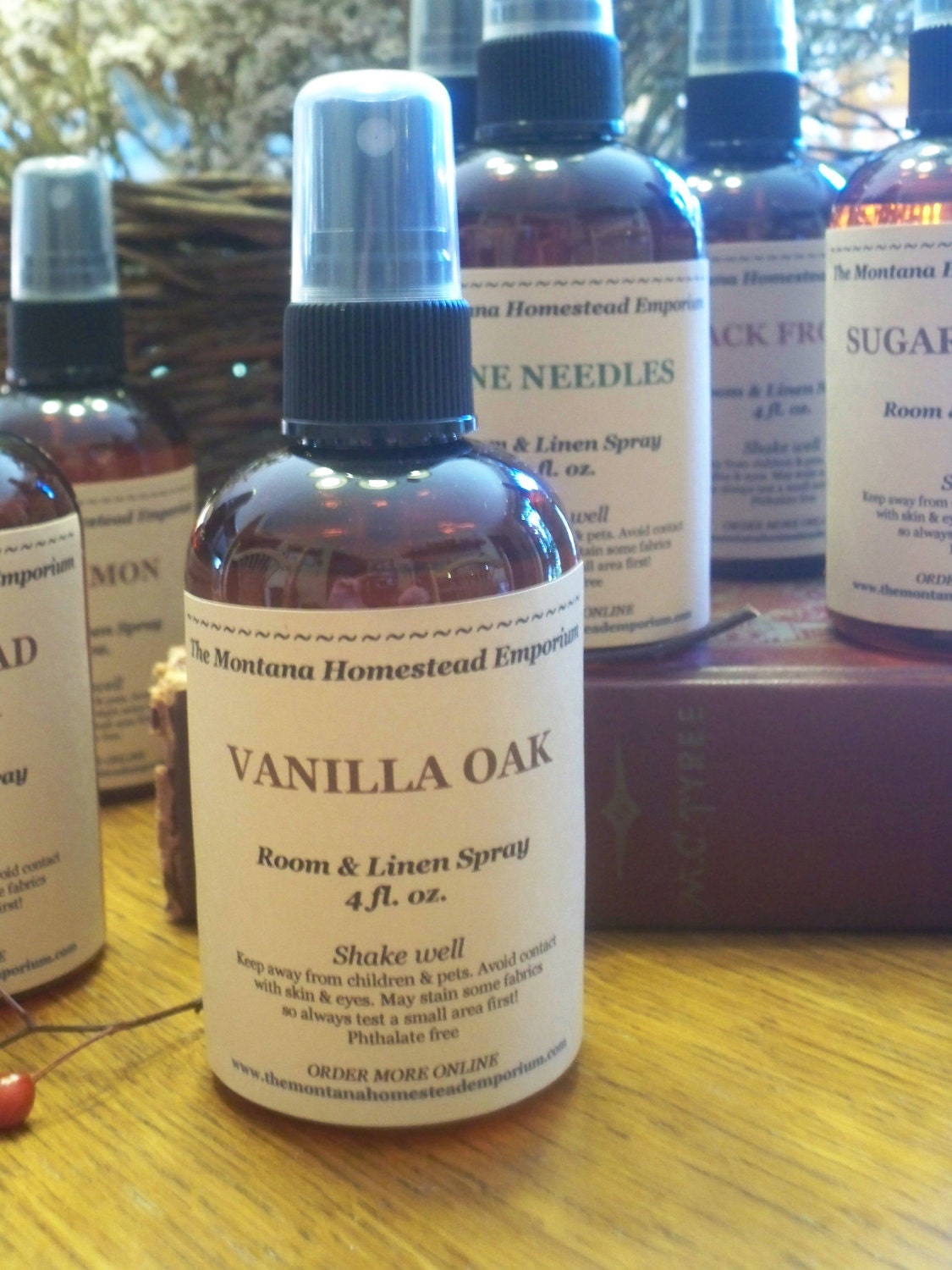 Room & Linen Spray room freshener fragrance spray Made in Montana