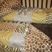 Baby Crib bedding set Animal Print Yellow brown