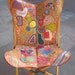 BOHO CHIC Tripo Butterfly Chair in Hand Painted Leather & Folding Wood  Frame Chairs