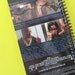 Notebook Journal THE MATRIX upcycled spiral notebook Movie Recyled VHS Keanu Reeves
