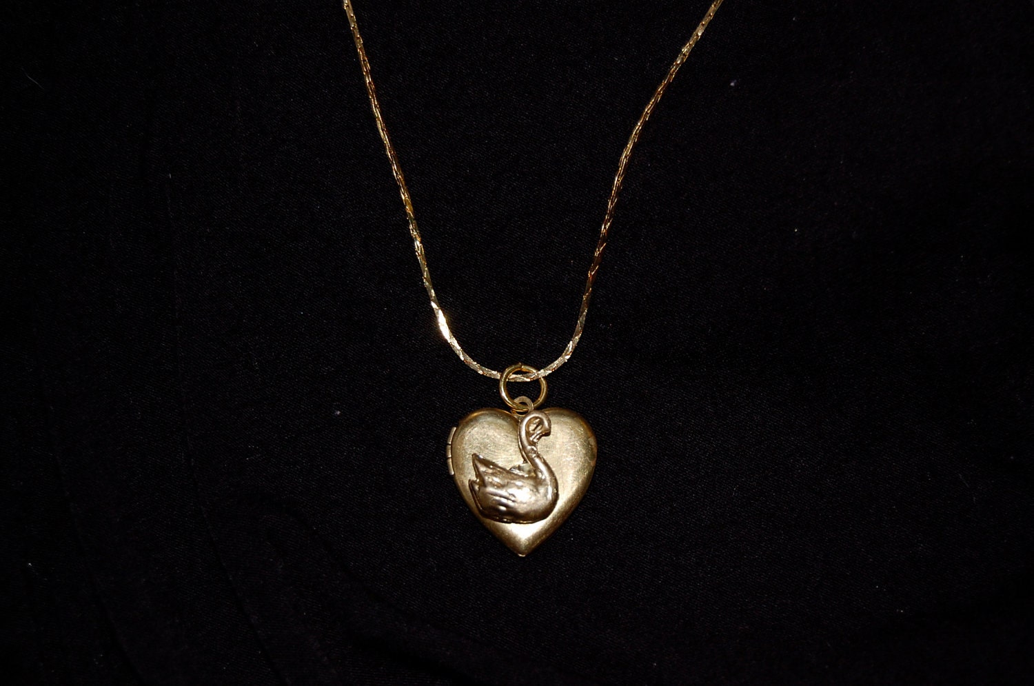 Swan Locket