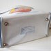 Vintage Big Hawaiian Travel Carry On Flight Bag - Kona Hilton - Vegan VInyl