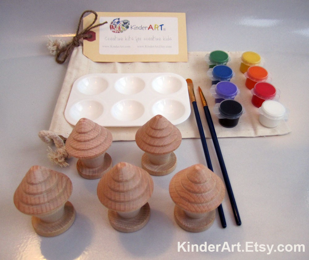 DIY Wooden Birdhouses and Paint Kit in a Bag Arts and Crafts for Kids