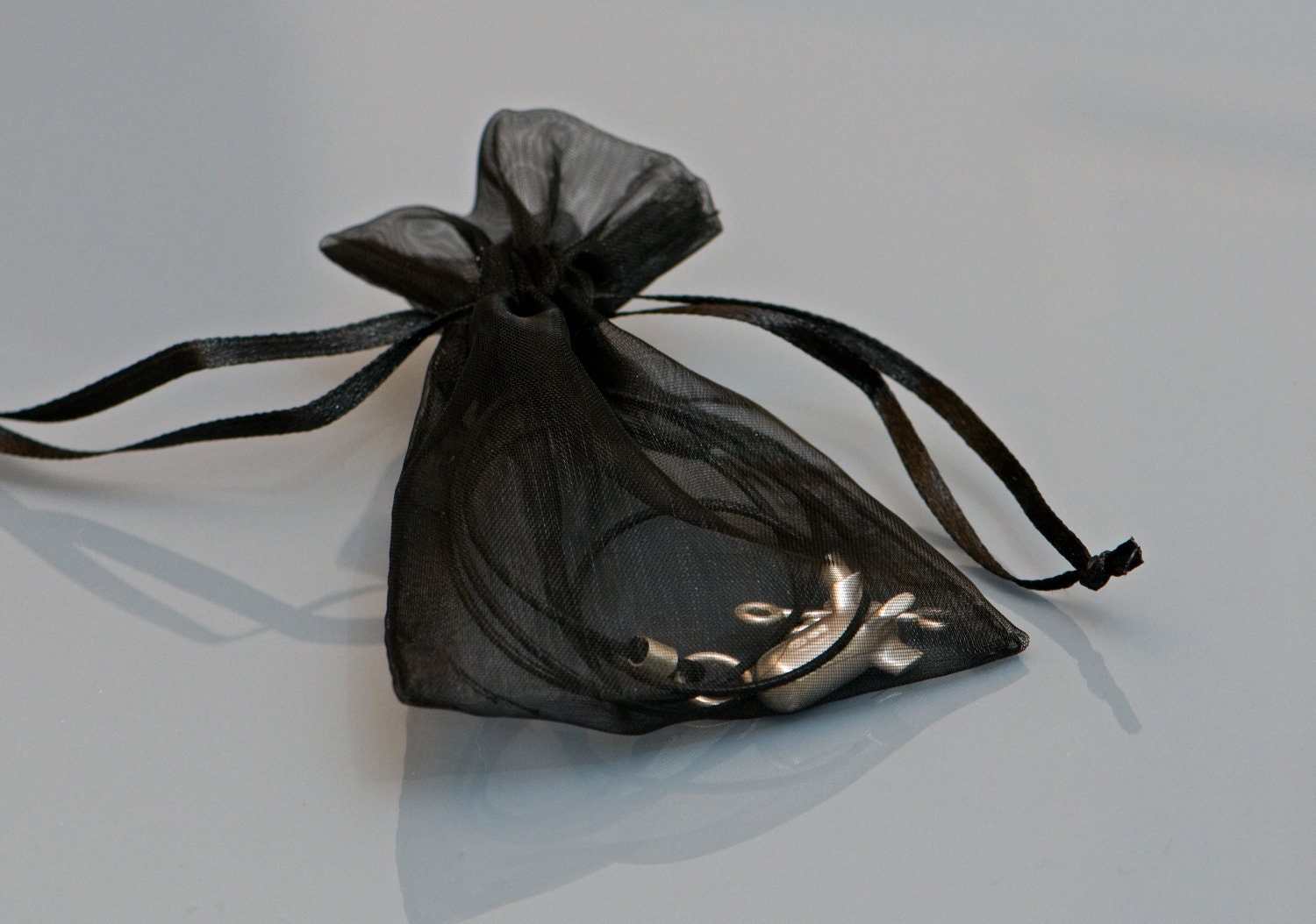 wood and silver heart pendant