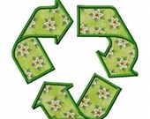Personalized Recycle Symbol Appliqué T-shirt/Onesie