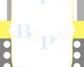 Dots & Stripes - Any Occasion Invitation