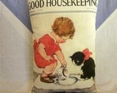 Shabby Chic Vintage Style Medium Size(11x8in) Cushion - Good Housekeeping