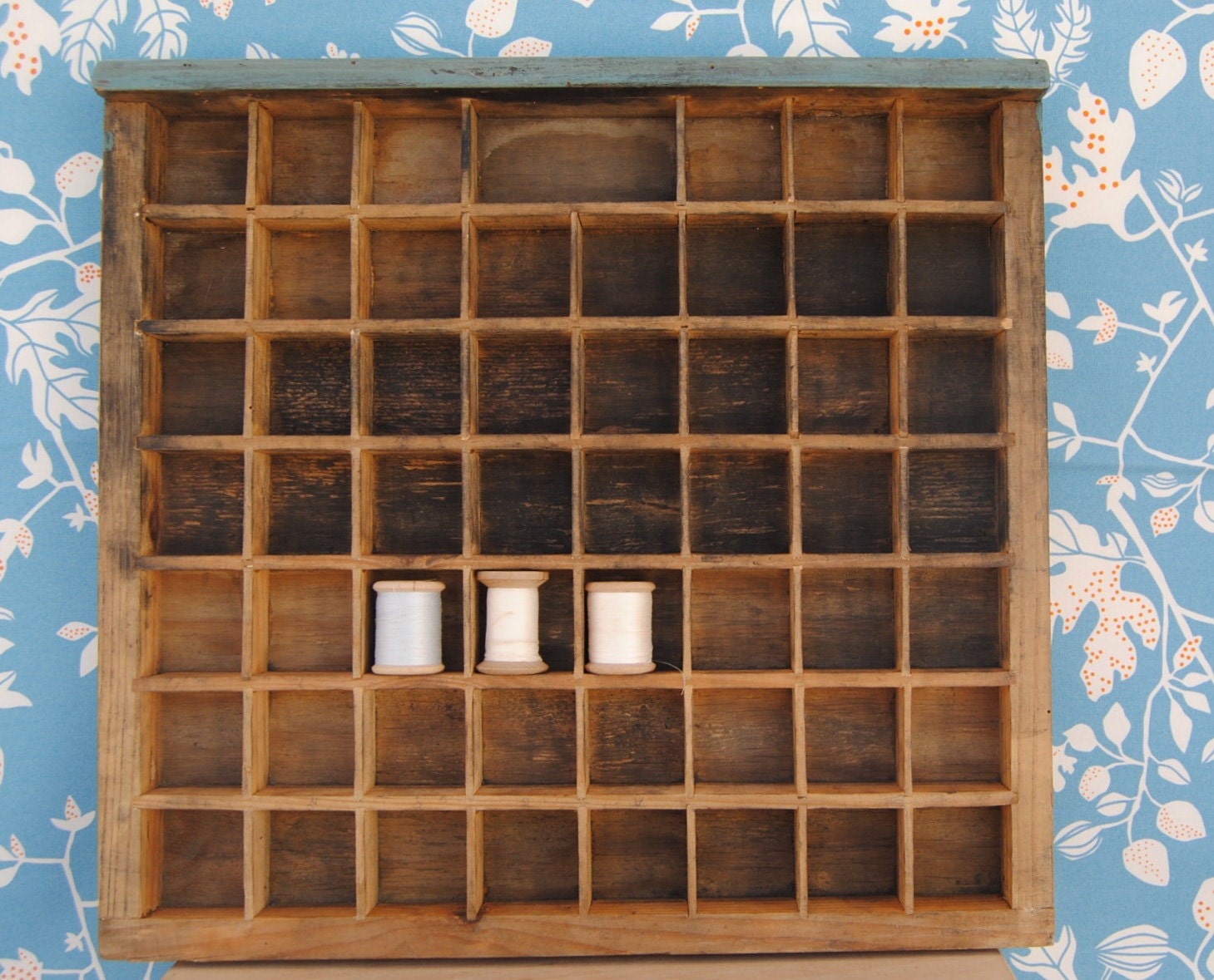 RESERVED for TANIA WILDMAN: vintage letterpress printers drawers/tray - small (k03)