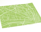 Alexandria, VA City Map Art Print / Virginia Wall Art Poster / 8x10 Digital Print / Choose your color