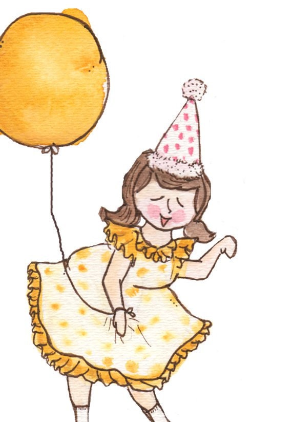 Children Art Print.Laugh out loud. PRINT 5X7. Nursery Art Home Decor
