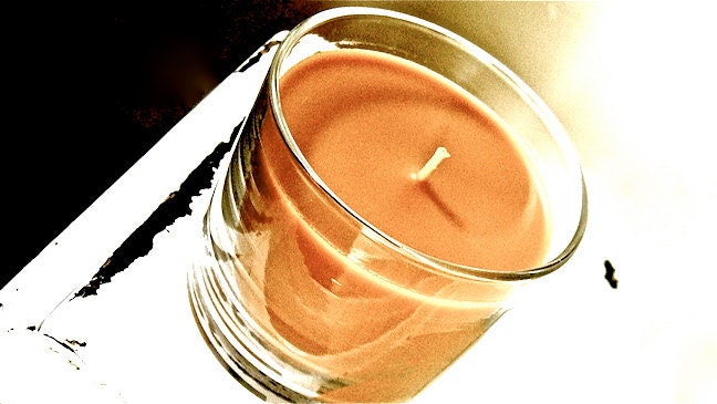 Scented Candle - Nymph - Vegan Soy Wax Blend - Creamy Chestnut, Cedar Pine, Cinnamon, Spicy Clove and Labdanum Notes