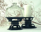 Cake & Candle Stand, Pedestal Dessert Server made from Vintage Speakers --- from The Audio Buffet Line