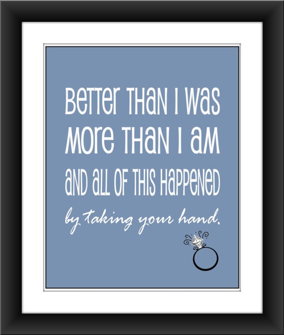 It's Your Love - 8.5x11 print