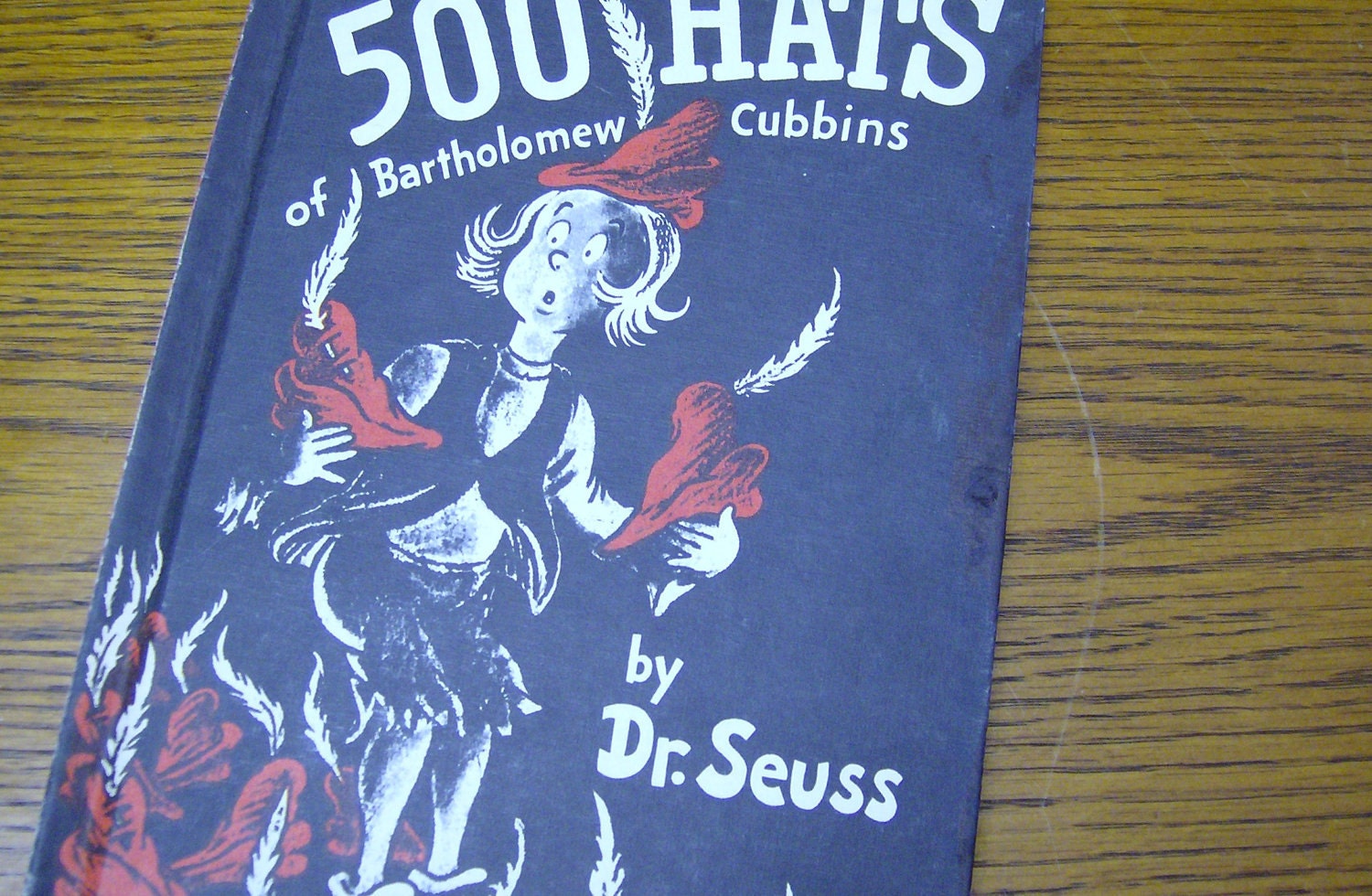 Dr. Seuss childrens Story Book 500 Hats of Bartholomew Cubbins 1938