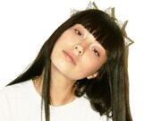 Small Glitter Crown Spike Headbands - Range of Colours