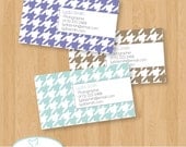 Houndstooth Business Cards