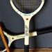 Wood Tennis Rackets Davis Cup Vintage 1950s Era