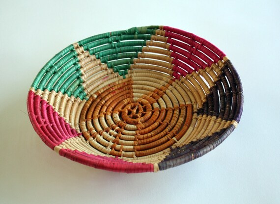 Vintage Mexican Style Basket