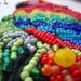 Parrot jewelry - brooch "Scarlet Macaw" - MADE TO ORDER