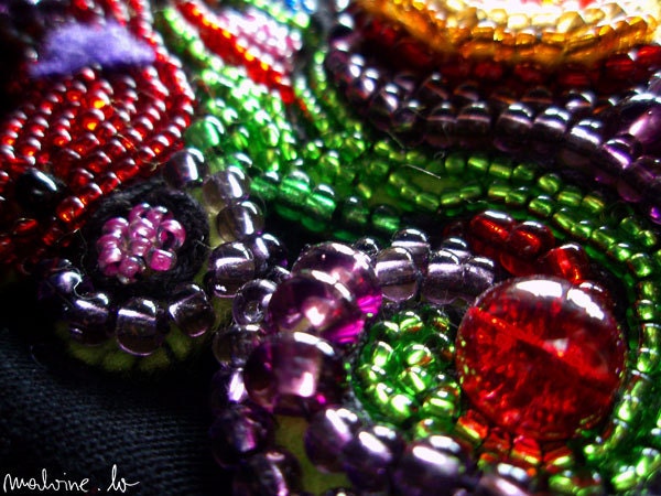Mega brooch "My Jungle" - MADE TO ORDER