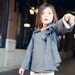 Spring Organic Cotton Cocktail Swing Coat in Green