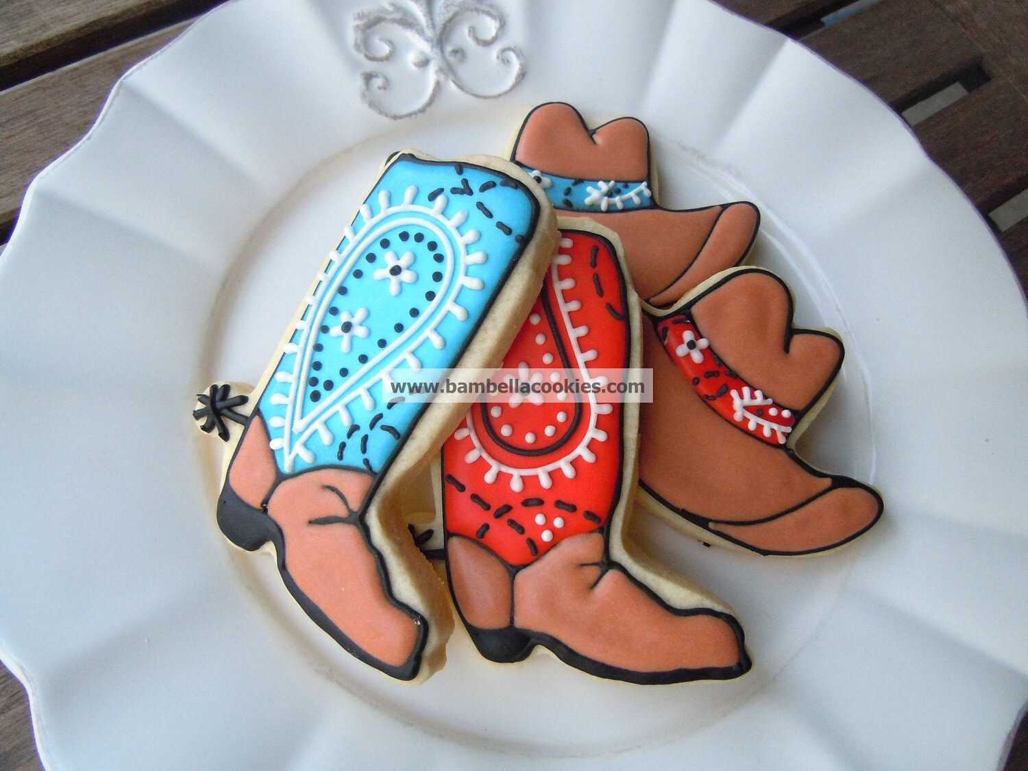 Cowboy Decorated Cookies