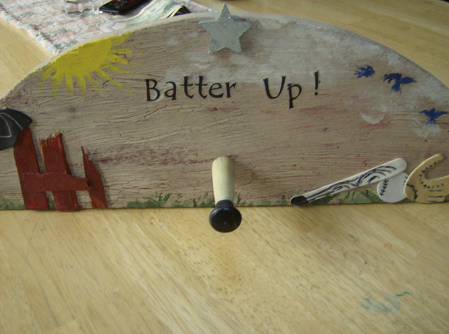 Custom Kids Room Decor, Childrens Wall Decor,Pick Your Own Theme, Spring Home Decor, Baby Nursery Wall Decor, Wood coat - hat hanger