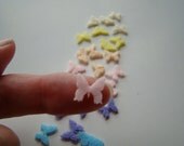 Teeny felt Butterflies - Pastel pack 28